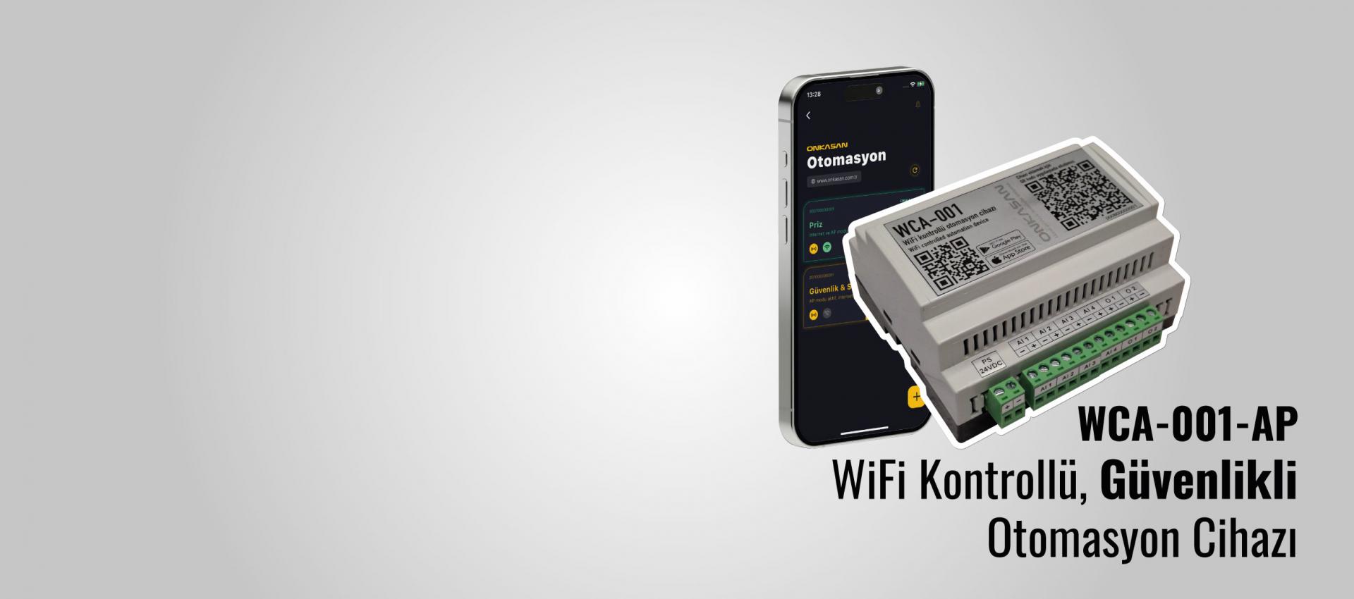 WCA-001-AP WiFi Kontrollü Otomasyon Cihazı